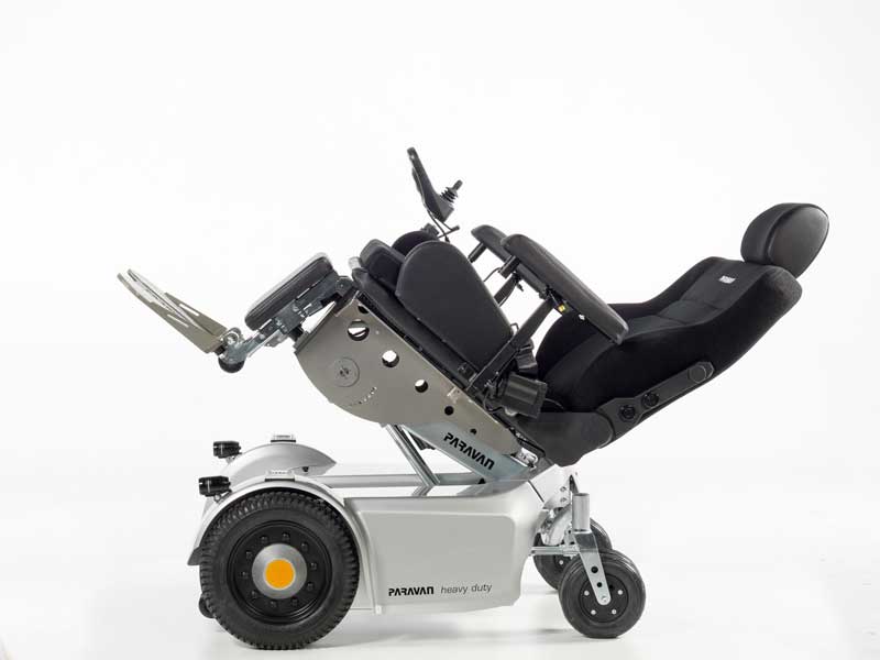 E-Rollstuhl Heavy Duty Kantelung