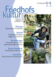 Titelblatt Friedhofskultur 11/2009