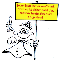 Vorsicht Sturzgefahr