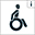Logo: Barrierefreiheit geprüft Stufe 1 für Rollstuhlfahrer