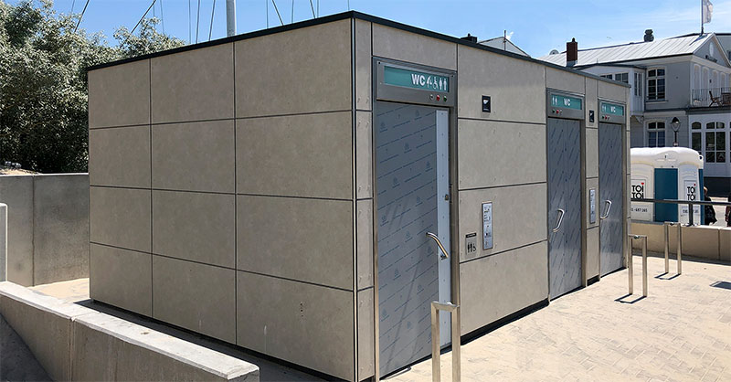 barrierefreie WC-Anlage in Warnemünde