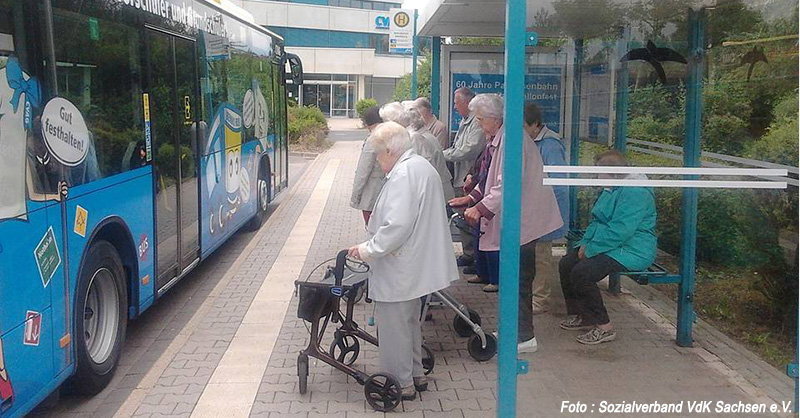 Tipps für Rollatornutzer im Bus/Strassenbahn