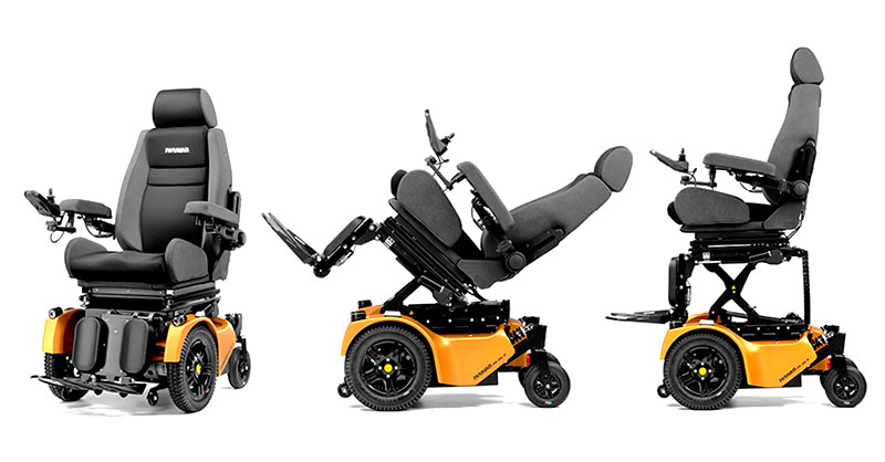 E-Rollstuhl PR 30/II besticht durch seine Flexibilität und Anpassungsfähigkeit