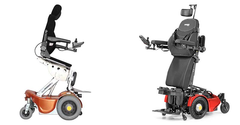 2 Hightech Rollstühle