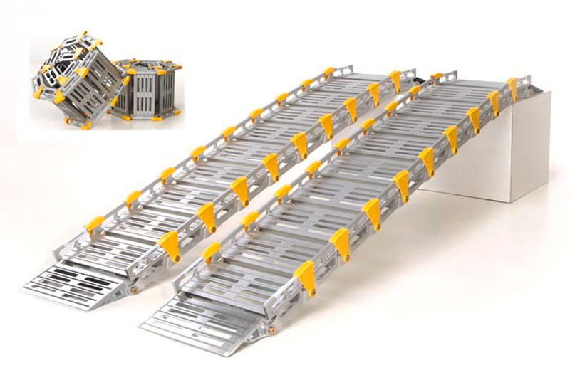 Doppelrampe f&uuml;r breite Rollst&uuml;hle