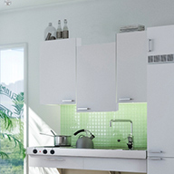 Liftsysteme für Oberschränke für die barrierefreie Küche barrierefreie Küche mit höhenverstellbaren Oberschränken
