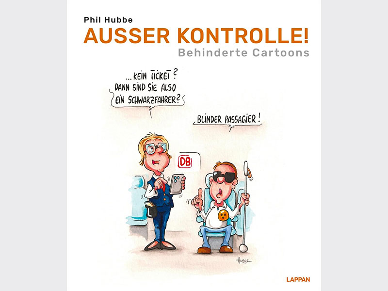 Titelbild und Klappentext des Buches "Au&szlig;er Kontrolle" von Phil Hubbe
