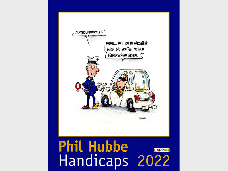 Titelblatt des Hubbe Kalenders Handicaps 2022