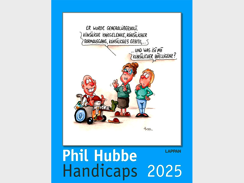 Titelbild des Kalenders Handicaps 2025