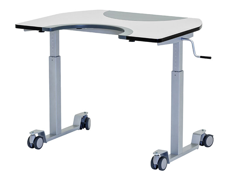 rollbarer ergonomischer Therapietisch