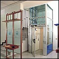 im Museum Domuslift in einem