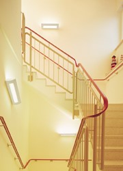 Treppenhaus optimal ausgeleuchtet Treppenhaus optimal ausgeleuchtet