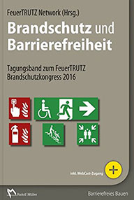 Cover des Fachbuchs Brandschutz und Barrierefreiheit
