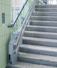 Treppenlift im Münster-Bad, Düsseldorf