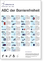 ABC der Barrierefreiheit Flyer ABC der Barrierefreiheit