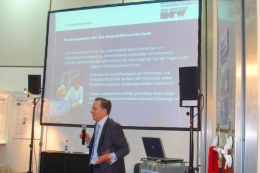 RA Alexander Richter auf der bautec2008 in Berlin am 22.02.2008
