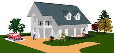 Einfamilienhaus mit Dachgeschoss